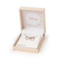 MICKEY & MINNIE - Silver & Rose Gold Plated Brass Necklace MICKEY & MINNIE - Silver & Rose Gold Plated Brass Necklace