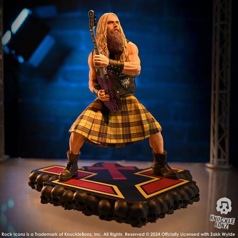 Knucklebonz Zakk Sabbath statuette Rock Iconz Zakk Wylde II 22 cm