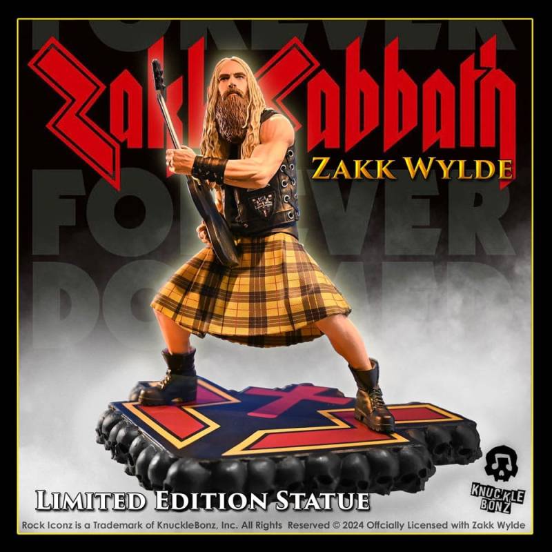Zakk Sabbath statuette Rock Iconz Zakk Wylde II 22 cm