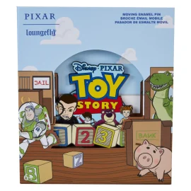  Disney Loungefly Pins Box Collector Toy Story Baddies Sliding