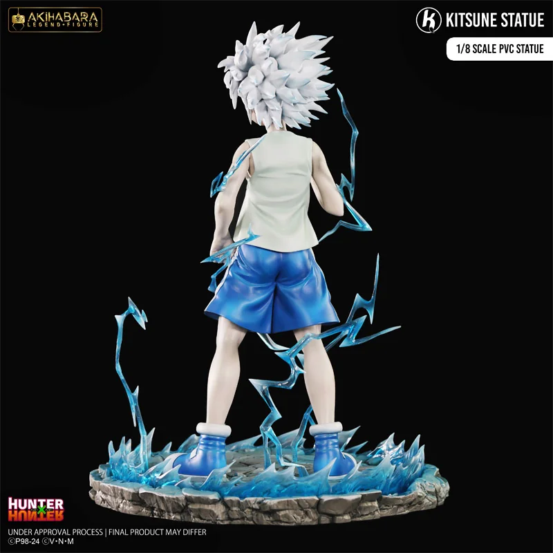 Kitsune Statue Hunter X Hunter Pvc Figure 1/8 Killua Killua Zoldieck 21Cm