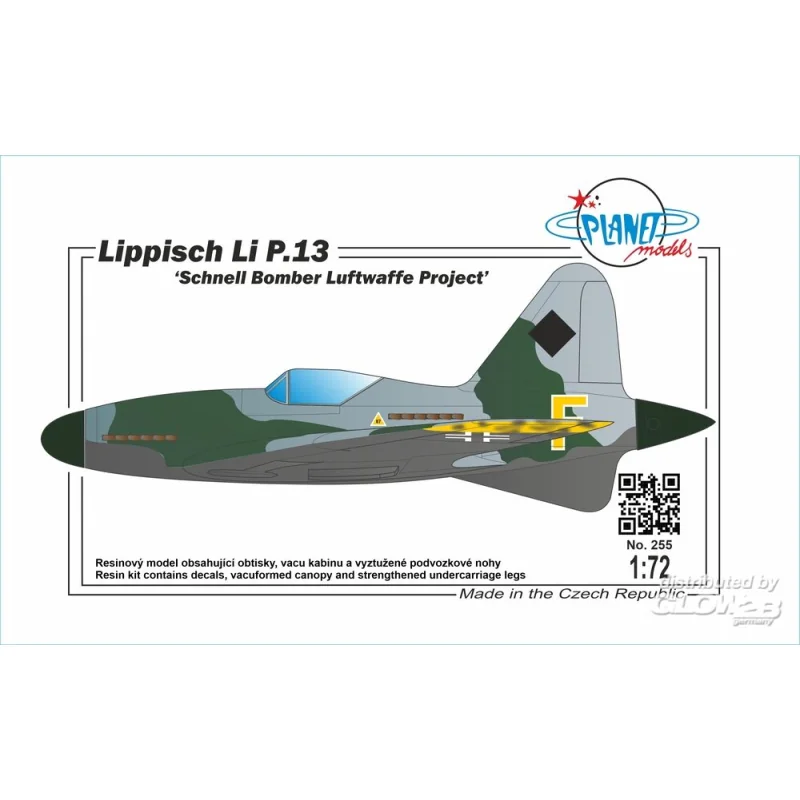 Accesorio Lippisch Li P.13 Schnell Bomber Luftwaffe Project Accesorio Lippisch Li P.13 Schnell Bomber Luftwaffe Project