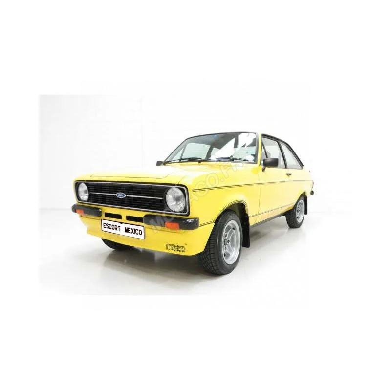 Miniatura FORD ESCORT MKII RS MEXICO 1976 JAUNE RHD