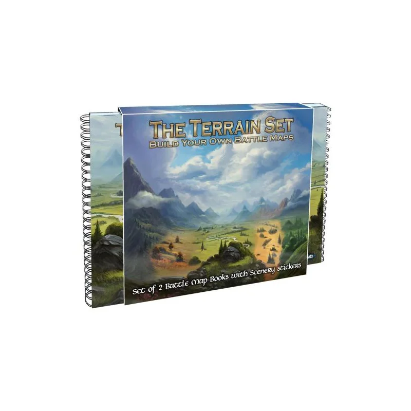 Juegos de mesa The Terrain Set Build Your Own Battle Map Kit