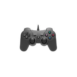 mando de juego Wired Controller for PS3 and PC - 1.8m cable - Black