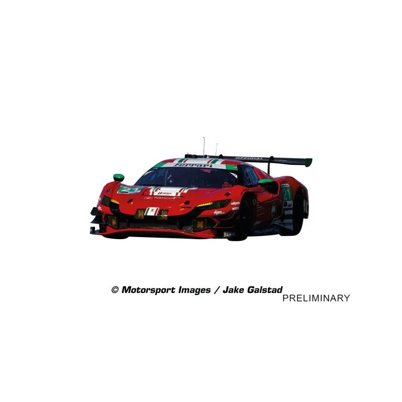 Circuito Ferrari 296 GT3 “AF Corse, No.21” Circuito Ferrari 296 GT3 “AF Corse, No.21”