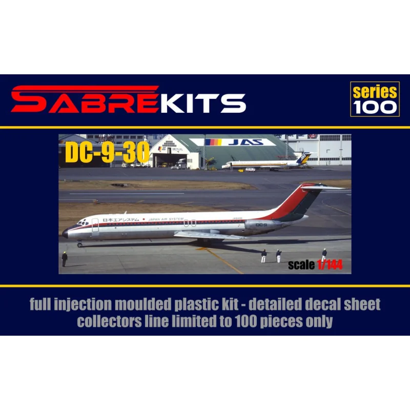 Maqueta Douglas DC-9-30 JAS ex-Fly, new decals