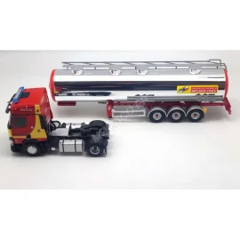 Miniatura RENAULT T 460 SEMI TANK CHROME CIVIL SECURITY