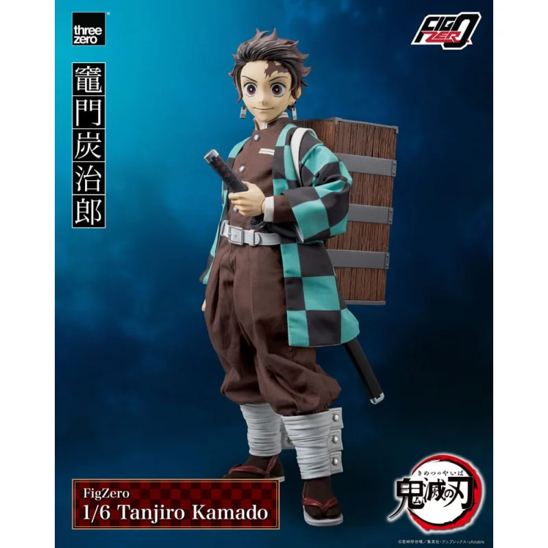 Figurita Demon Slayer: Kimetsu no Yaiba FigZero 1/6 Tanjiro Kamado action figure 27 cm