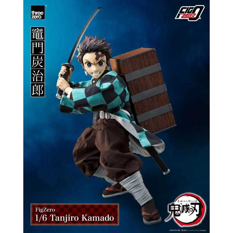 Figuras Demon Slayer: Kimetsu no Yaiba FigZero 1/6 Tanjiro Kamado action figure 27 cm