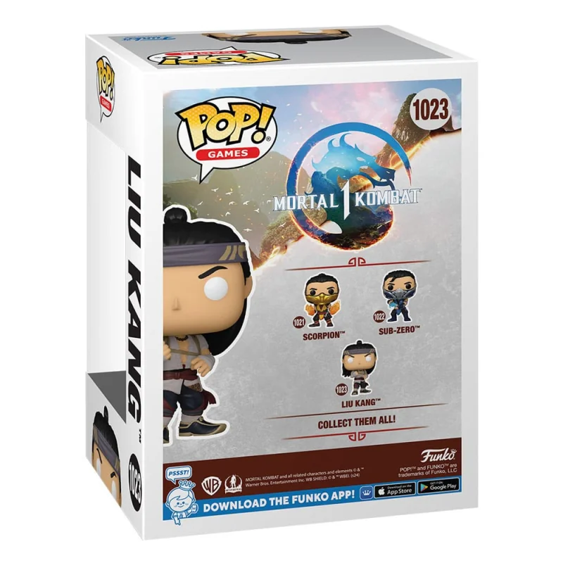 Funko Mortal Kombat POP! Games Vinyl figure Liu Kang (God of Fire) 9 cm