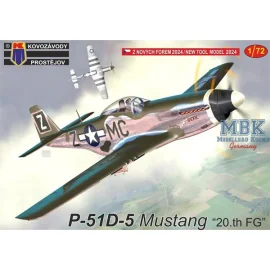 Maqueta North American P-51D-5 Mustang "20.th FG"