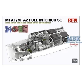 Accesorio M1A1/M1A2 Abrams Tank Full Interior Set