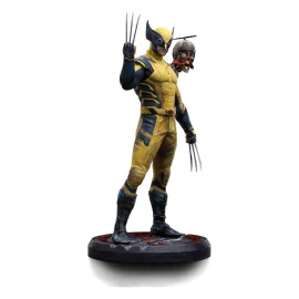Estatuas Deadpool 3 - 1/10 Art Scale Wolverine & Headpool Statuette 22 cm