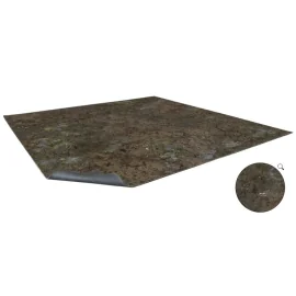 Juego de figura Maladum - Muddy Streets Gaming Mat 3x3 - Grid