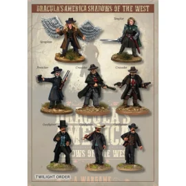 Juego de figura Dracula's America - The Twilight Order Posse