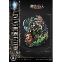 Attack on Titan - Ultimate Premium Masterline Series 1/4 Levi Versus Beast Titan Bonus Version 73 cm