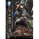 Attack on Titan - Ultimate Premium Masterline Series 1/4 Levi Versus Beast Titan Bonus Version 73 cm