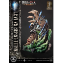 Attack on Titan - Ultimate Premium Masterline Series 1/4 Levi Versus Beast Titan Bonus Version 73 cm