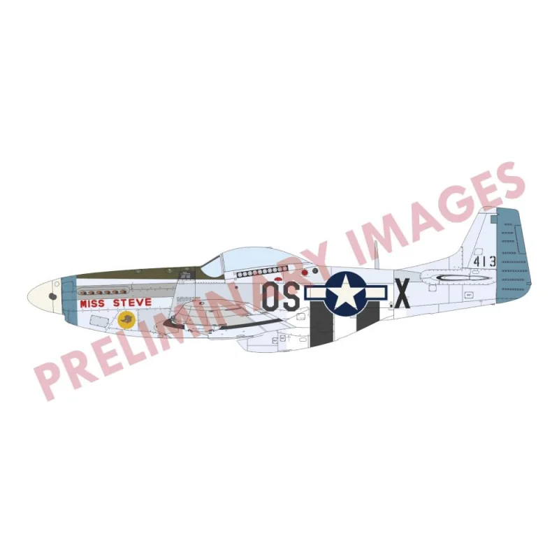 EDUARD: 1/72; ACES OF THE EIGHTH DUAL COMBO Limited edition kit of WWII US fighter aircraft P-51D
