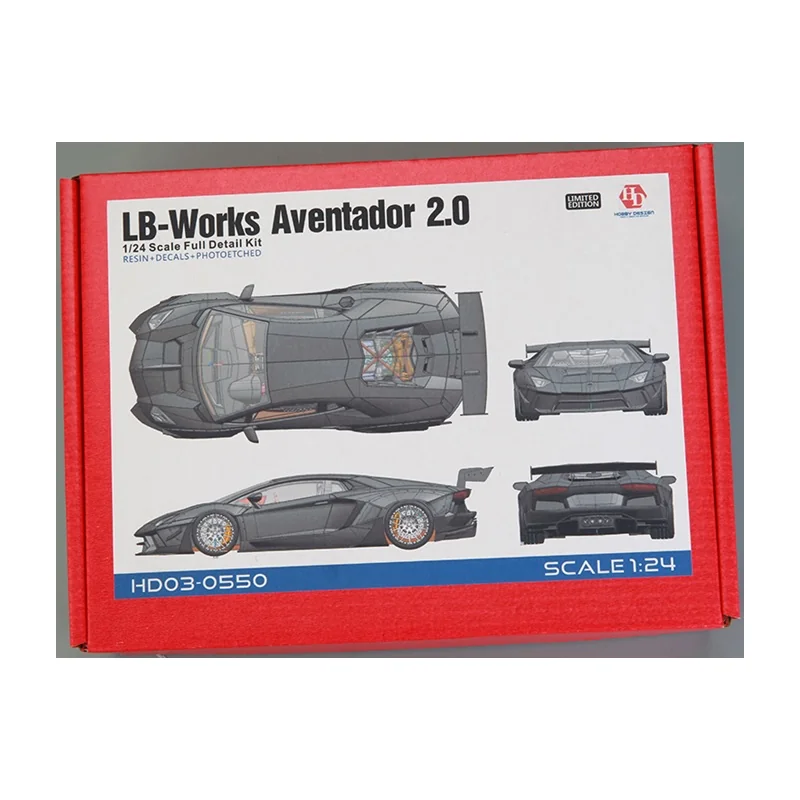 Maqueta LB WORKS AVENTADOR 2.0 FULL DETAIL KIT