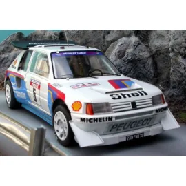 Miniatura PEUGEOT 205 T16 EVO TOUR DE CORSE 1986 SABY