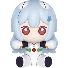 Figurita Neon Genesis Evangelion: Rebuild of Evangelion figure Chibi Huggy Good Smile Rei Ayanami: Long Hair Ver. 7cm