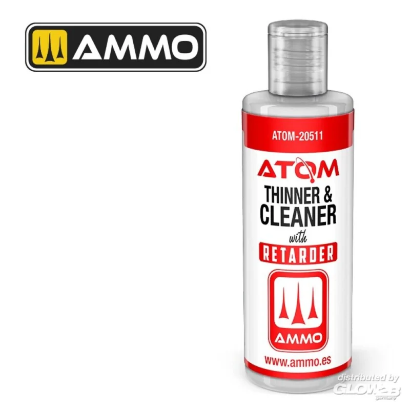 ATOM Thinner and Cleaner with Retarder 60 mL ATOM Thinner and Cleaner with Retarder 60 mL