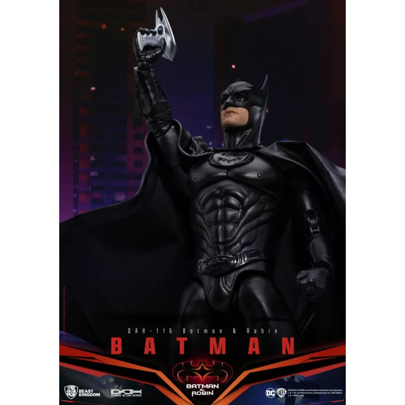 DC Comics Dynamic Action Heroes 1/9 Batman figure (Batman & Robin)