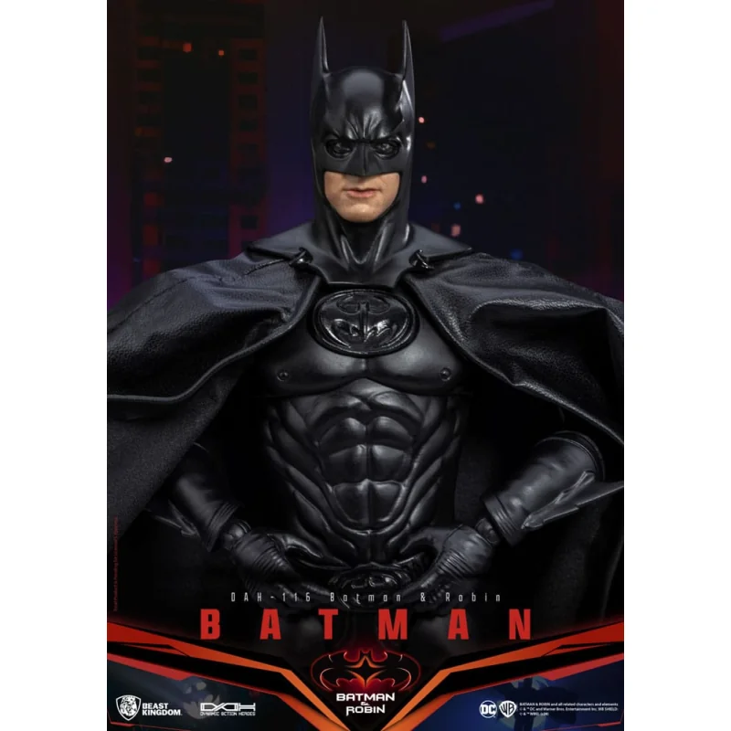 DC Comics Dynamic Action Heroes 1/9 Batman figure (Batman & Robin)