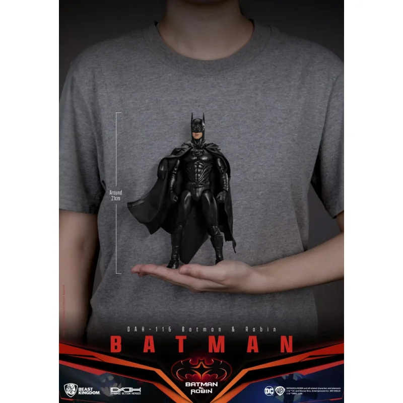 DC Comics Dynamic Action Heroes 1/9 Batman figure (Batman & Robin)