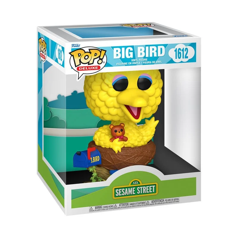 Figuras Pop Sesame Street POP! Deluxe Vinyl figure Big Bird in Nest