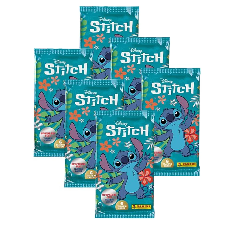 Disney Panini TC Stitch Blister 6 Pockets + 1 Limited Edition Card Disney Panini TC Stitch Blister 6 Pockets + 1 Limited Edition Card