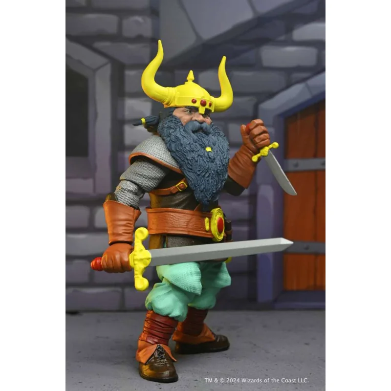 NECA D&d 50th Ann Elkhorn On Blister Card Af