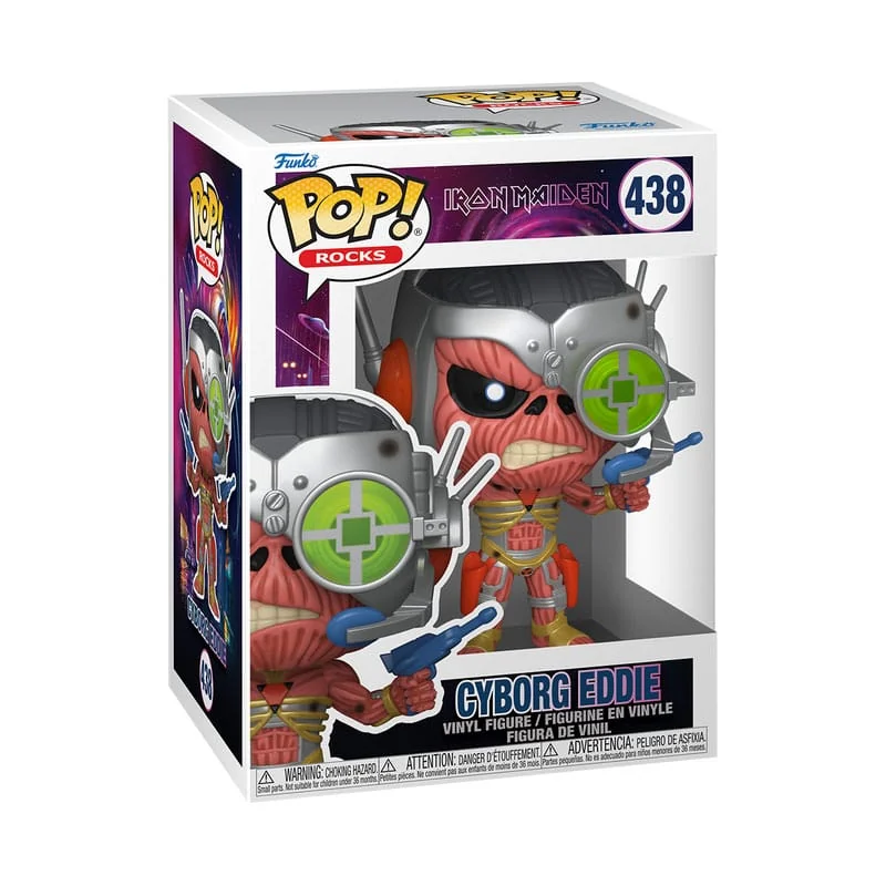 Figuras Pop Iron Maiden POP! Rocks Vinyl Figure Cyborg 9 cm