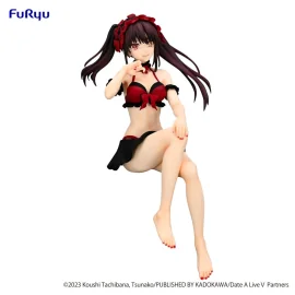Figurita Date A Live PVC Statue Noodle Stopper Kurumi Tokisaki Swimsuit Ver. 15cm