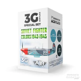 Pintura Soviet Fighter Colors 1943-1945 SET 3G