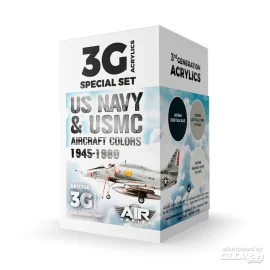 Pintura US Navy & USMC Aircraft Colors 1945-1980 SET 3G