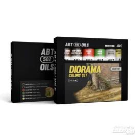  DIORAMA COLORS SET - ABT 502 OILS