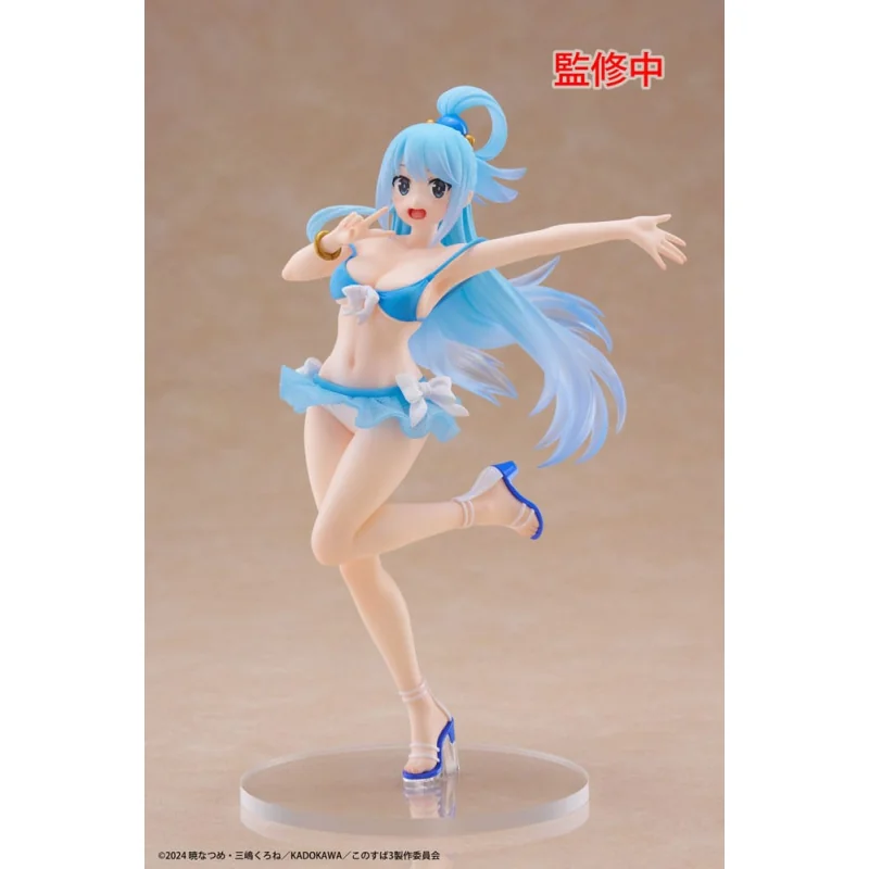 Figurita KonoSuba: God's Blessing on This Wonderful World! 3 Coreful Aqua Swimwear Ver. 18cm