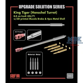  Upgrade set King Tiger (Henschel Turret)