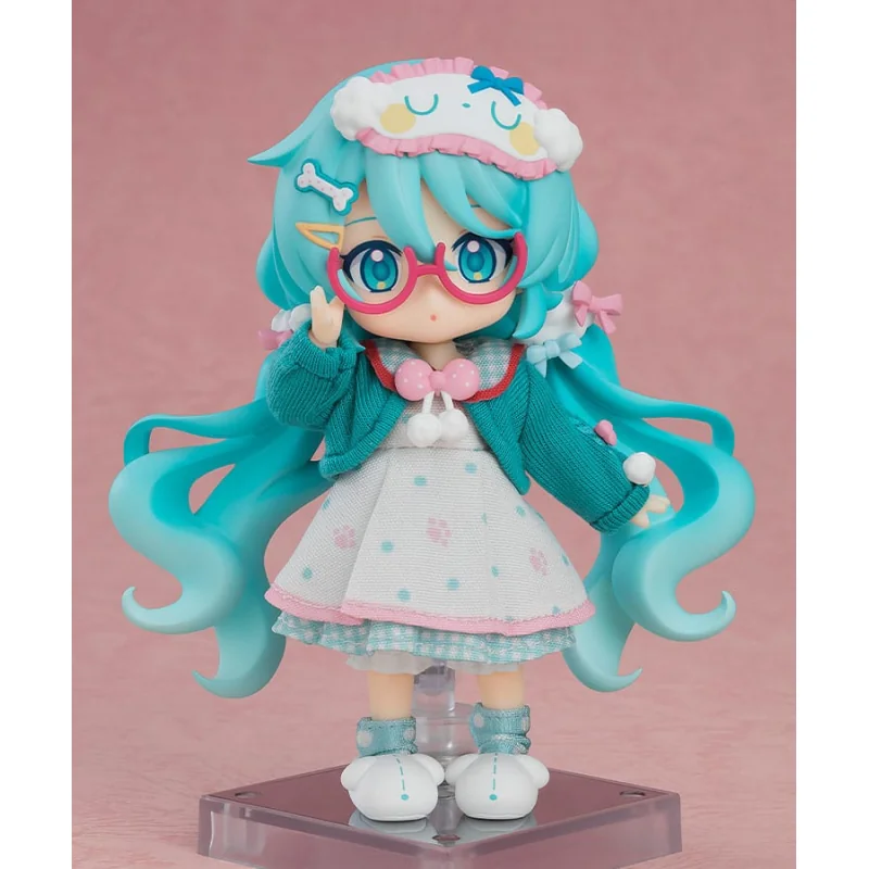 Figuras Character Vocal Series 01: Hatsune Miku Nendoroid Figure Hatsune Miku: Loungewear Outfit Ver. 10cm