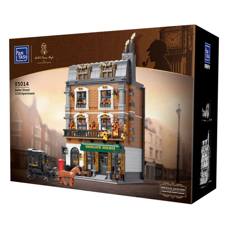  Sherlock Holmes construction game Baker Street 221B Apartment 42 cm