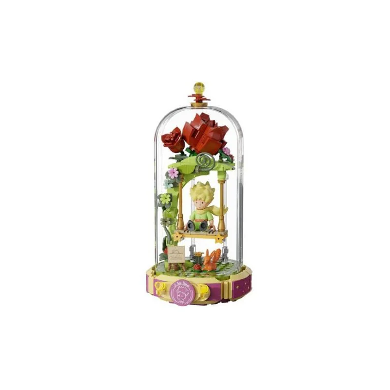 The Little Prince Eternity Series Rose Swing 20 cm building game The Little Prince Eternity Series Rose Swing 20 cm building game