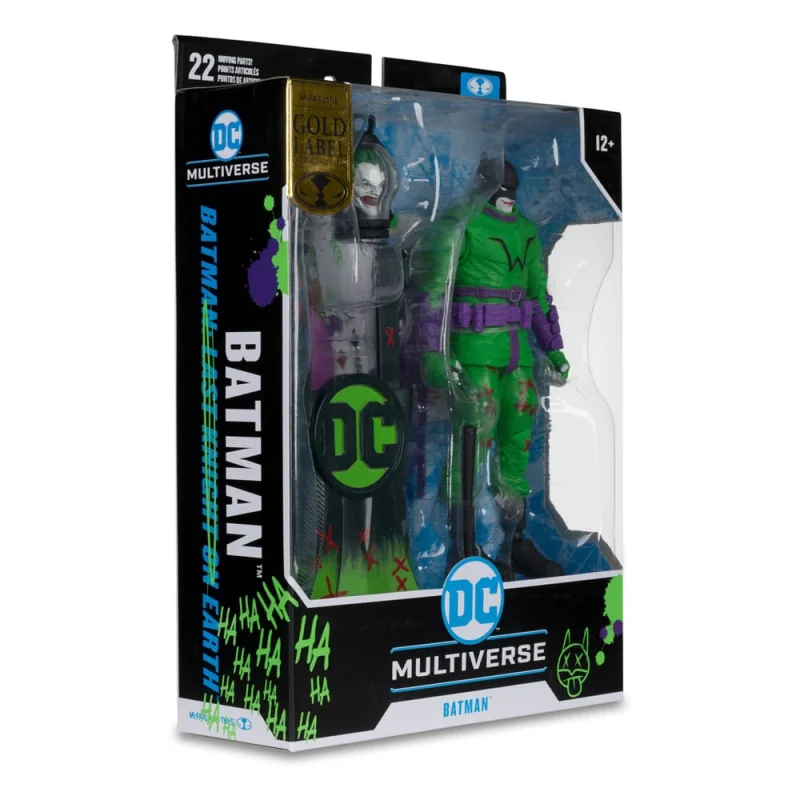 DC Multiverse Batman Figure (Batman: Last Knight on Earth) Jokerized (Gold Label) 18 cm