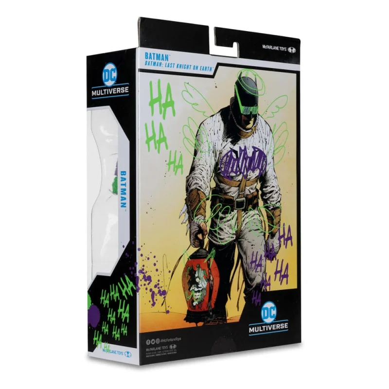 DC Multiverse Batman Figure (Batman: Last Knight on Earth) Jokerized (Gold Label) 18 cm