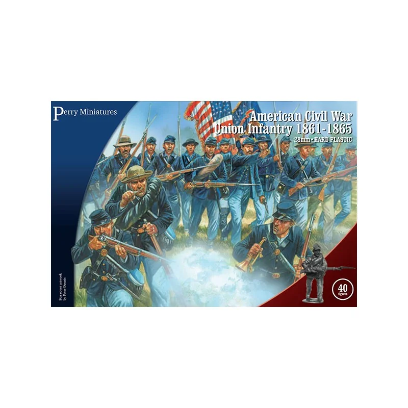Figuras Perry Miniatures - Infantería de la Unión de la Guerra Civil Americana 1861-65