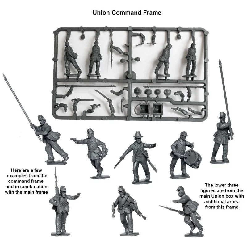 Figuras históricas Perry Miniatures - Infantería de la Unión de la Guerra Civil Americana 1861-65