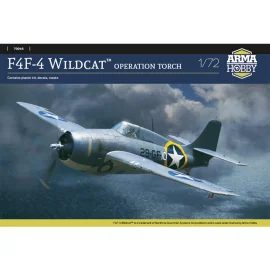 Maqueta F4F-4 Wilcat "Operation Torch" 1:72 Plastic Aircraft Model Kit