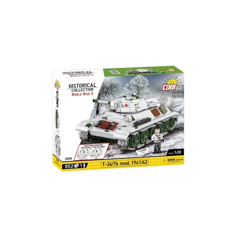 850 PCS HC WWII /2595/T-34/76 mod 1941/42 850 PCS HC WWII /2595/T-34/76 mod 1941/42